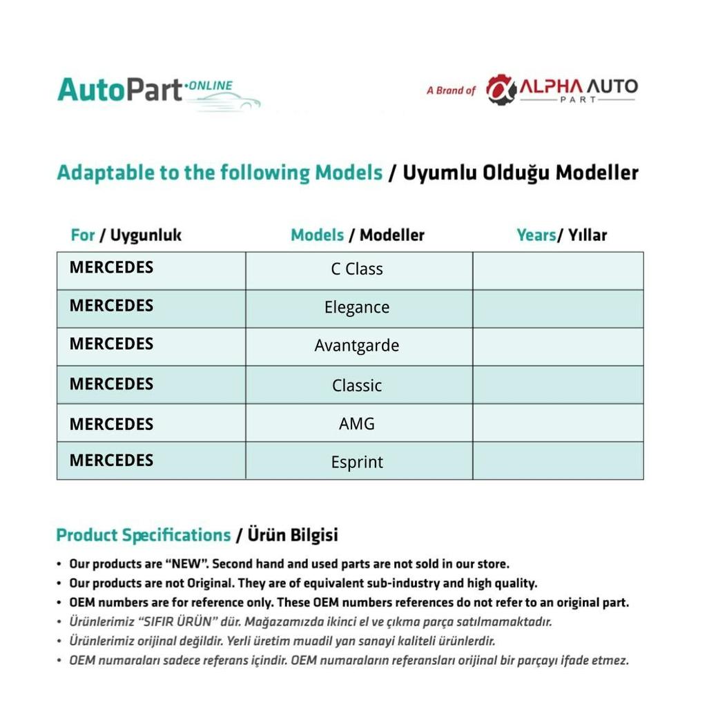 Gear Shift Knob and Boot for Mercedes C Class W202 Elegance, Classic, Avantgarde, Amg, Esprint Chassis