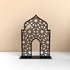 Black White Gold Ramadan Ornaments Mirror Face Desktop Decoration  Festival Supplies