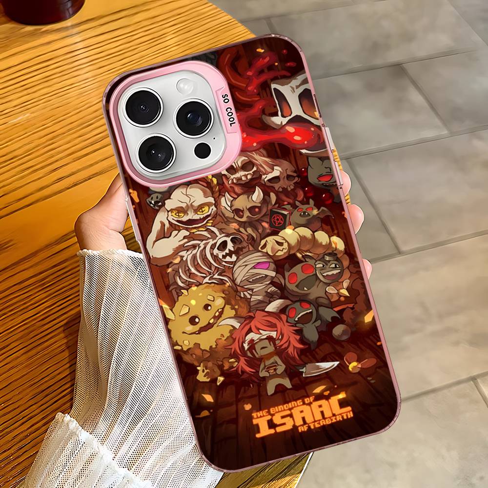 Game The B-Binding O-Of I-Isaac Phone Case For iPhone 17 16 15 14 13 12 11 Pro Max Plus Pro Colorful Shell