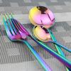 8Pcs/set Tableware Reusable Travel Cutlery Set Camp Utensils Set with Stainless Steel Spoon Fork Chopsticks Straw Portable Case