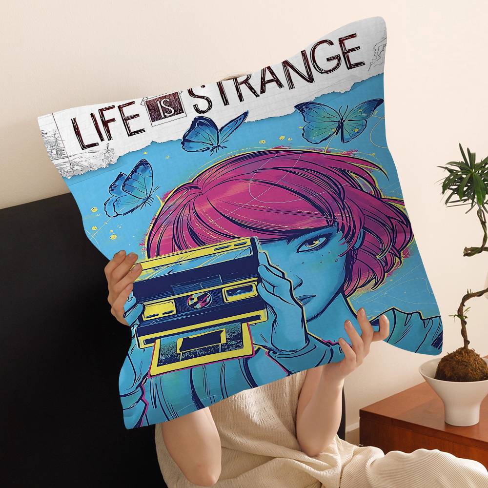 Life Is Strange Game Personalized Pillow Dust Cover Bedroom Kids Party Decoration Pillowcase Birthday Children Gift