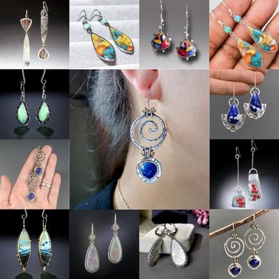 Frauen Waterdrop Form Strass Baumeln Ohr Stud Lange Haken Ohrringe Schmuck Geschenk