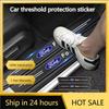 Bilklistermärke För Ford Biltröskel Anti-repa Klistermärken Kolfiber Mikrofiber Klistermärke För Ford Edge Explorer Transit Ranger Kuga MK