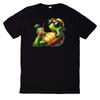 T-Shirt Niedliches Sommercocktail Und TierWird In Neuem Fenster Oder Tab Geöffnet