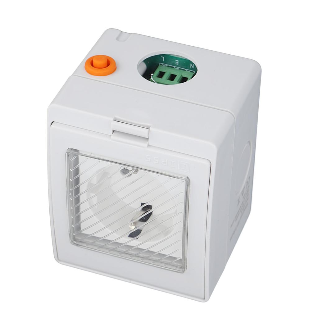 WLAN Smart Steckdose PC ABS IP55 Wasserdicht APP Fernbedienung Steckdose für Badezimmer Außenbereich