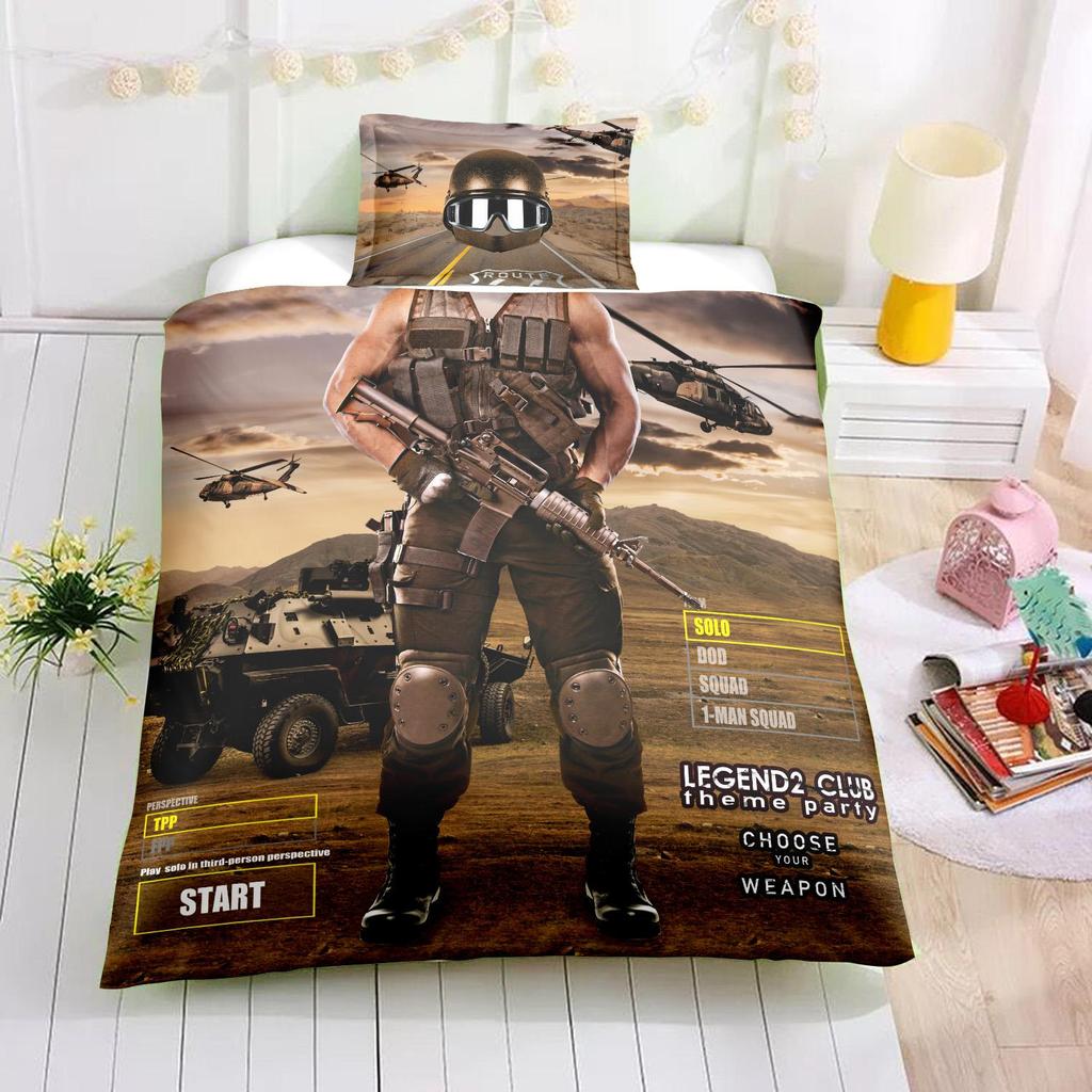 Childlike Bedding Cover Funny Single Size Bedding Teens Children High Quality Home Textiles 3D Print Quilt Cover