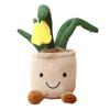 Creative Plant Pot With Cake Mushroom And Tulip Design