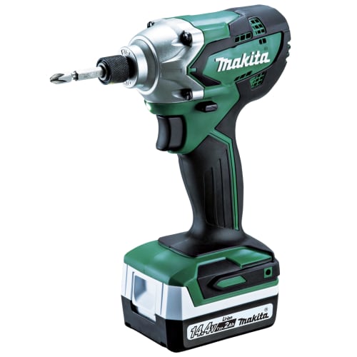 Makita Rechargeable Impact Driver 14.4V2Ah 2 Batteries, Charger, Case Included MTD001DSAX
