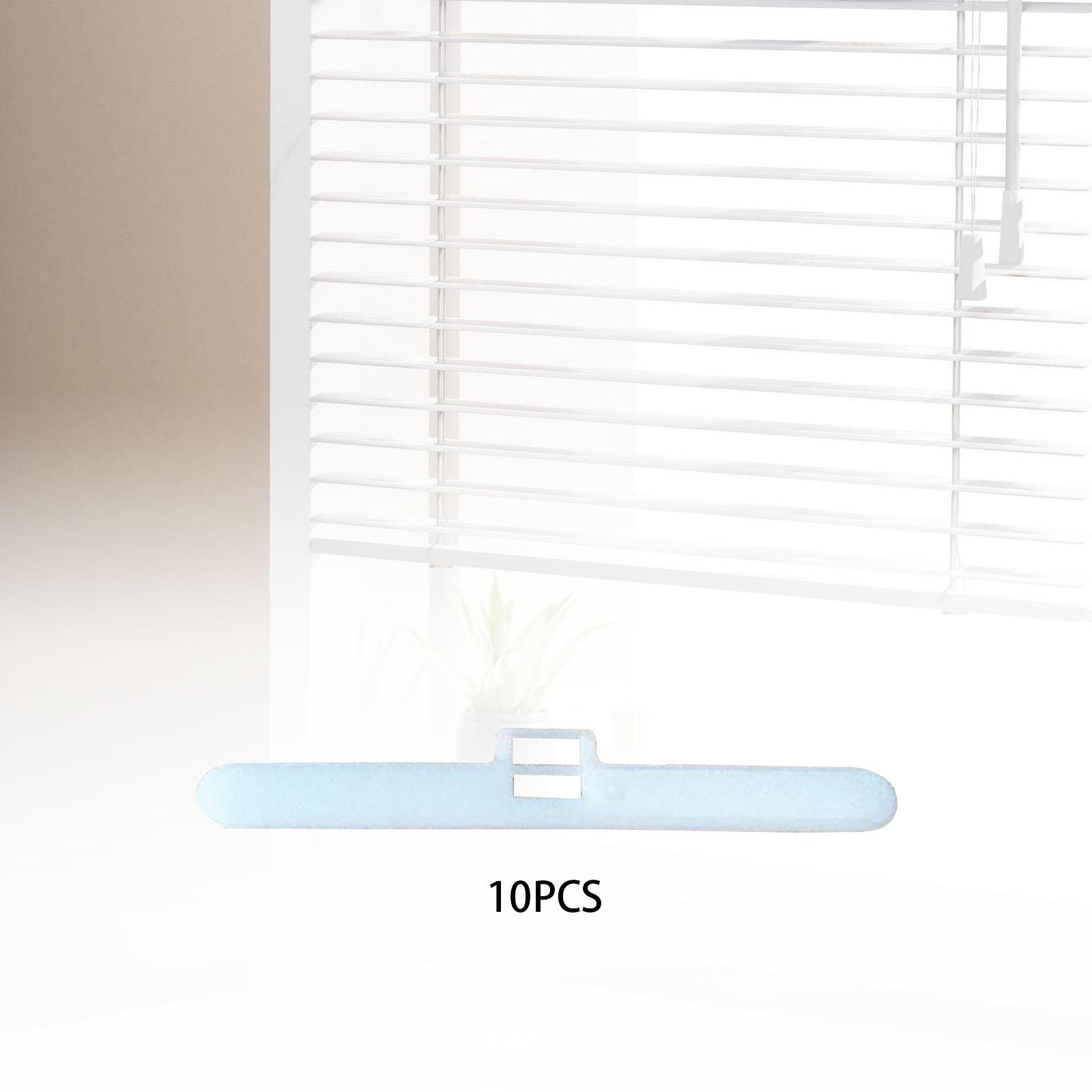 

10 Pieces Vertical Blind Slat Top Hangers Vane Savers Vertical Blind Vane Repair Clips for Dining Room Kitchen Bedroom Office
