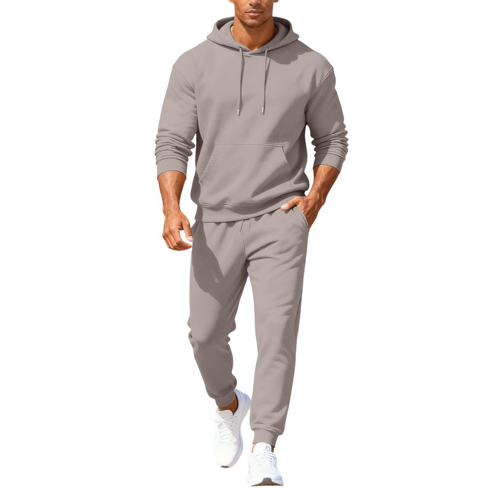 Men's Fall/Winter Hooded Sports Set