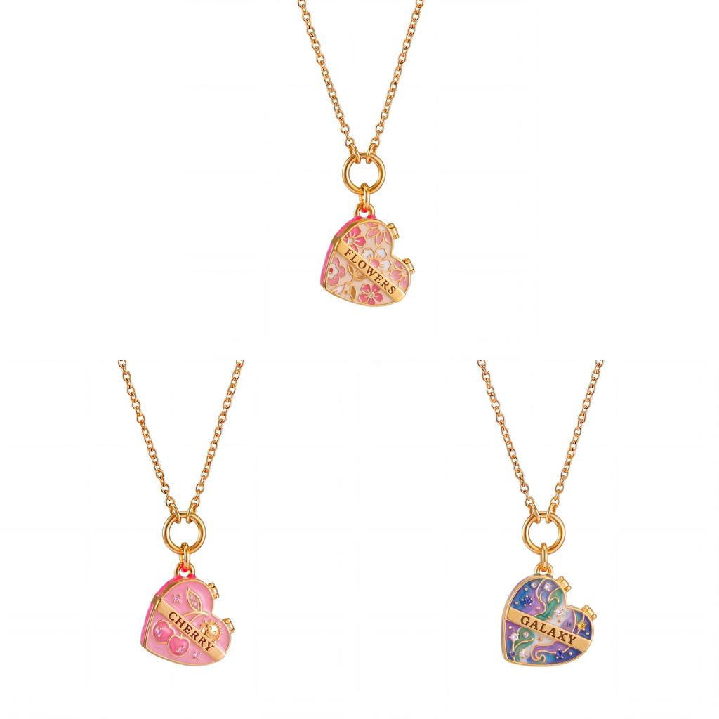 Heart Pendant Necklace Copper With Openable Clasp For Casual Wear