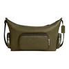 Finn 32 Top Zip Closure Adjustable Shoulder Strap Pebble Leather Crossbody Bag Medium Men Crossbody Bag Olive CCG15-SVOL