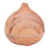 Essential Oil Diffuser Humidifier with Colorful Lights Wood Grain Quiet Remote Control Auto Shut