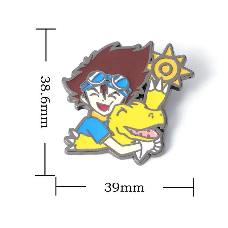 Anime Enamel Lapel Pins for Backpacks Accessories Badges for Jewelry Brooch Gifts