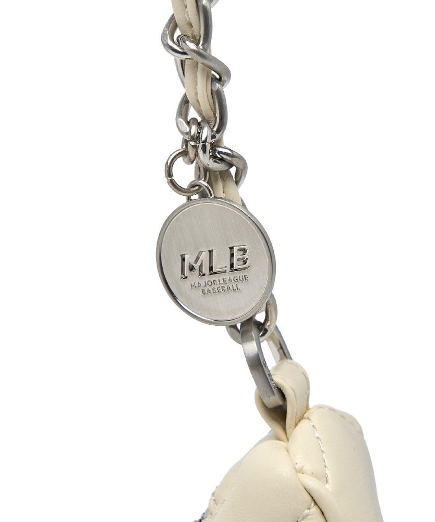 Mlb Basic Quilted Pu Hobo Bag Bos (Cream)