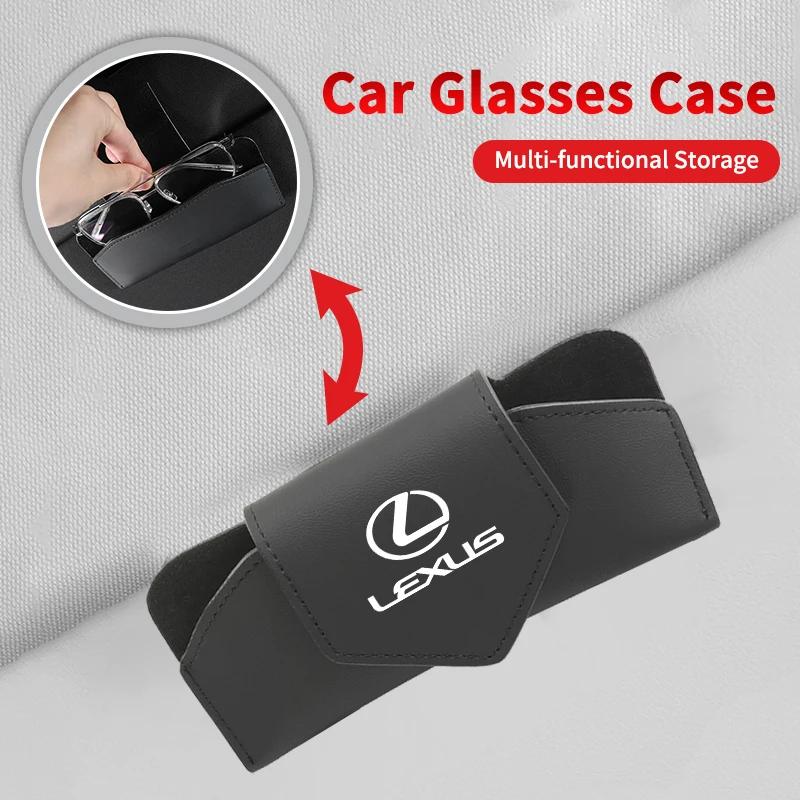 Auto Sonnenblende Aufbewahrungsbox Brillenetui Sonnenbrillenhalter Zubehör für Lexus UX250h RX450h CT200h RX400h NX300h RX350 RX300 GX