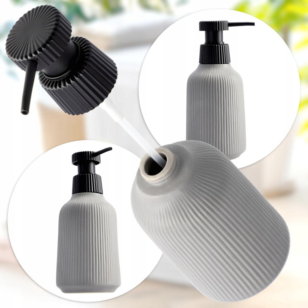 KADAX Liquid Soap Dispenser For Soap 200ml Container Bathroom With Pump