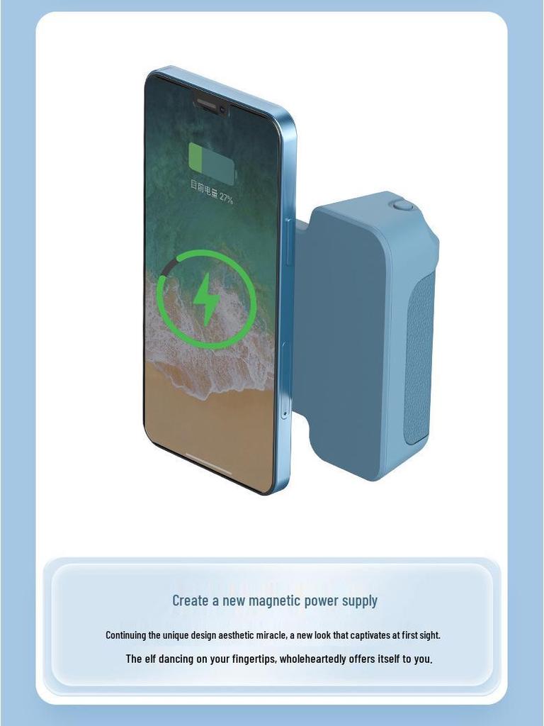 MagSafe Wireless Charger & Bluetooth Camera Handle Stabilizer