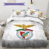 Benfica Pattern Bedding Quilt Set  Home Decoration  Gift (1 * Duvet Cover + 2 * Pillowcase  Without Core).xwn
