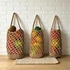 Wall-Mounted Woven Fruit Basket Storage