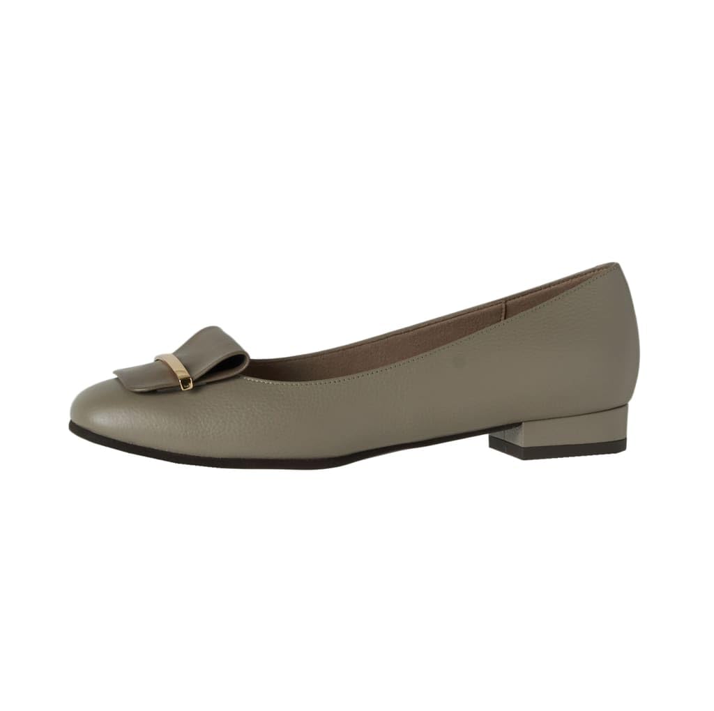 

Diana Wellfit Low Heel Flats, Made in Japan, Dark Beige, Size 24.5cm, 116125600013