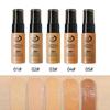 New Waterproof Liquid Foundation Matte Full Coverage Face Foundation Cream Sweat Proof Natural Foundation Concealer Cream