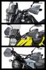 ZETA Racing G6030 Armor chránič rukou, Scud chránič, šedý, připevňuje se k chrániči rukou Armor