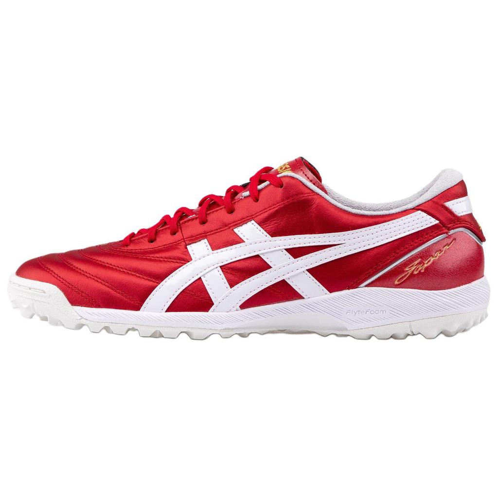 Asics C3 FF Comfortable Soft TF (Rubber Studs) Soccer Shoes Men Soccer Shoes Red 1113A056-600