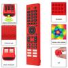 Drop-Proof Shell Silicone Remote Control Cover Protector with Lanyard Shockproof for Hisense ERF3A80 ERF3B80H ERF3C80H ERFTG80H