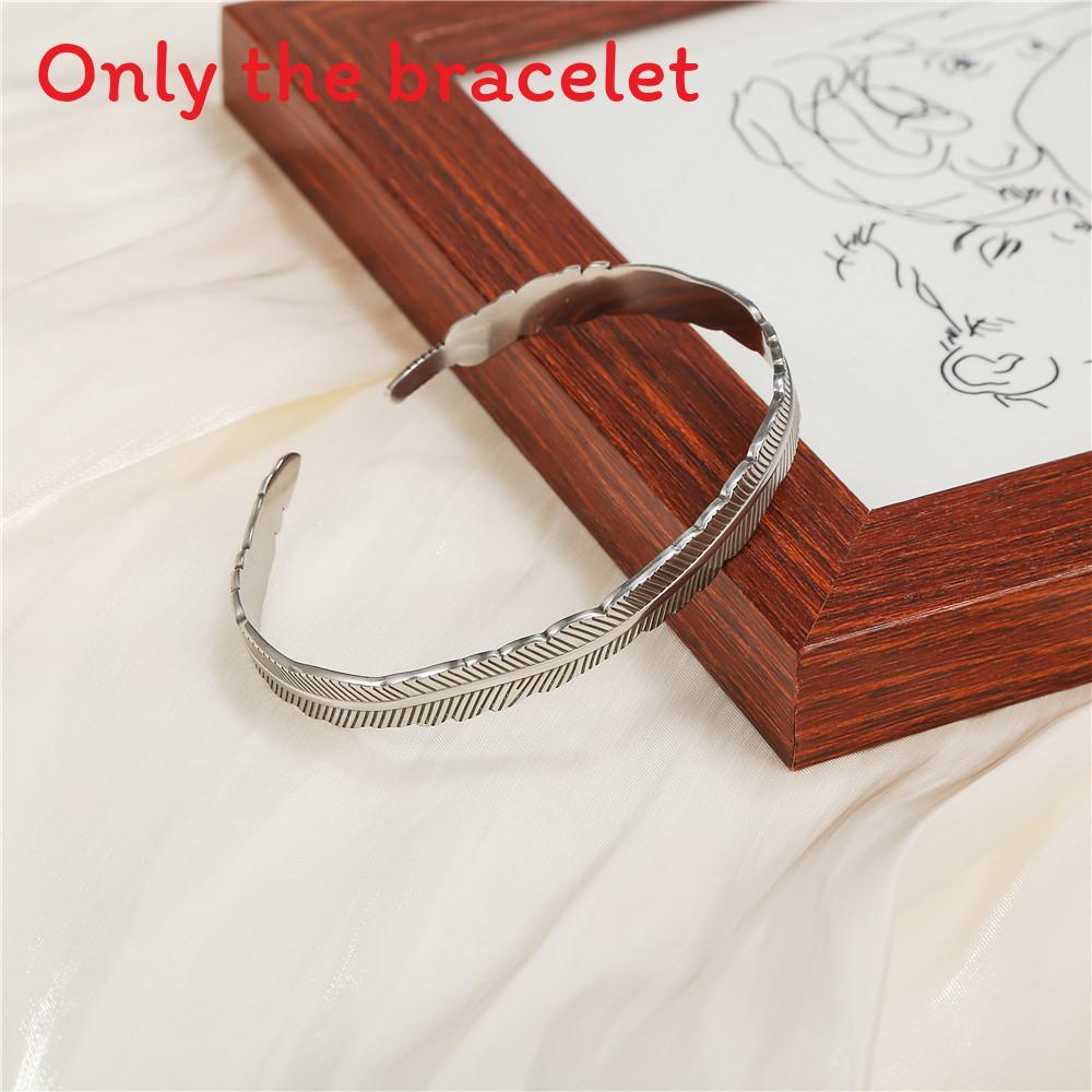 Titanium Steel Handmade Braid Bangle For Men Women Casual Accessory Suitable For Gifting