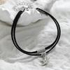 Seaside Resort Style Double Black Rope Starfish Anklet, Minority Design Sense Beach Versatile Anklet for Women