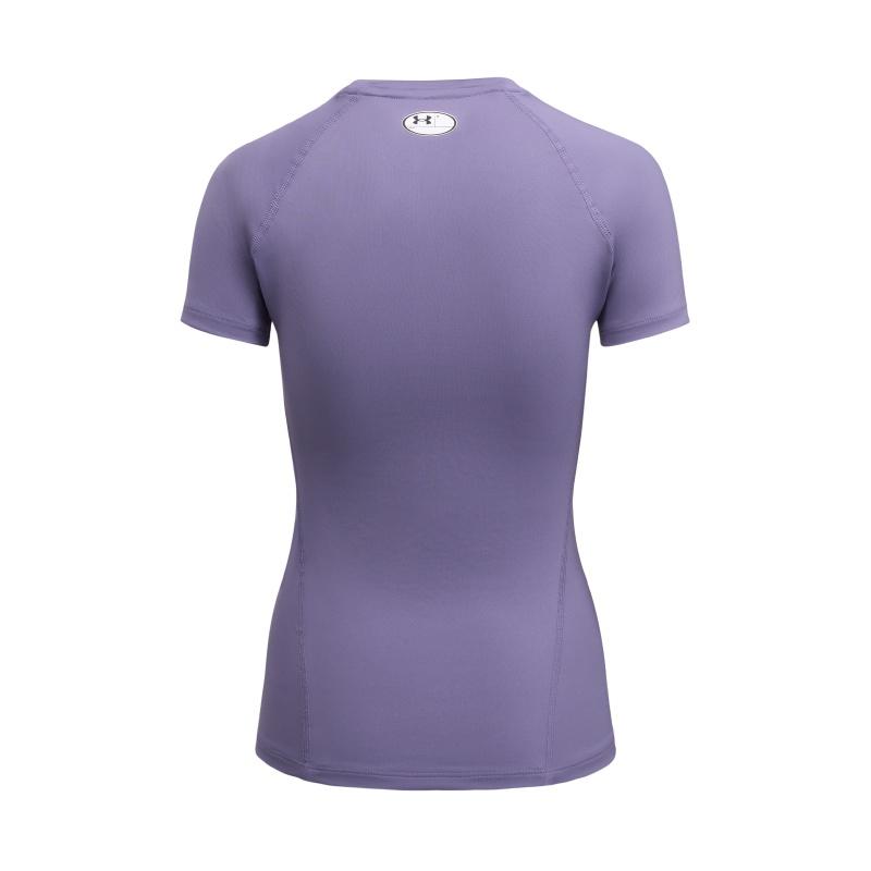 Under Armour HeatGear Lightweight Comfortable Smooth Skin-Friendly Easy To Wear Short Sleeve T-Shirt Women tops 1365460-520