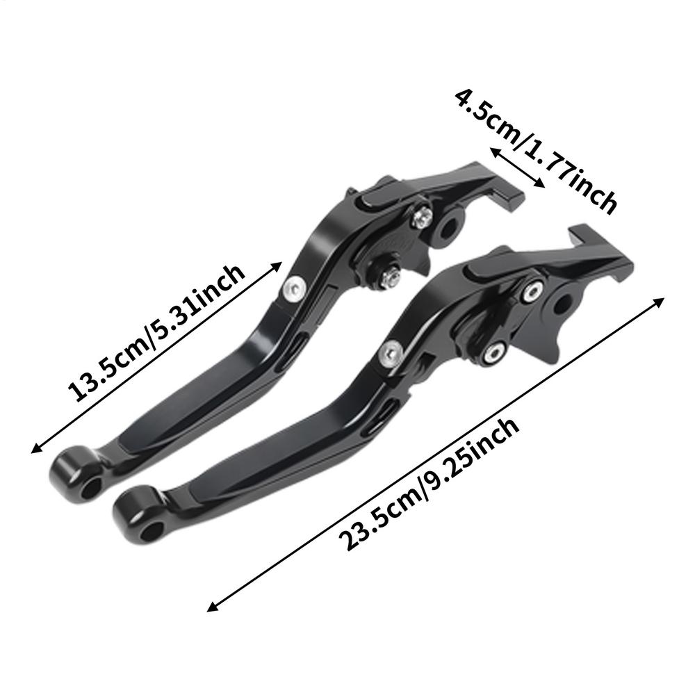 Motorcycle Levers Lightweight Folding Handlebar Brake Folding Joint Handle Precise Control For Powersports Motorbikes Enthusiast