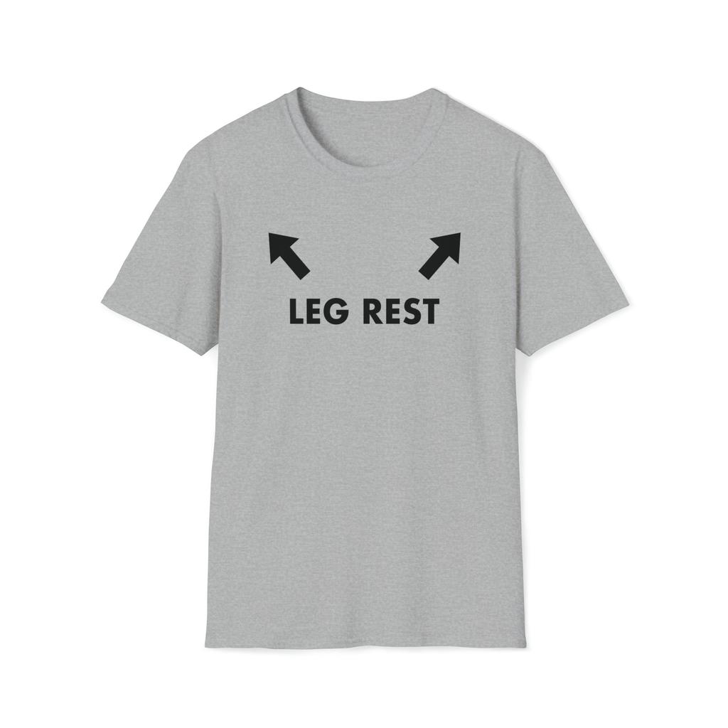 Humor Printed Leg Rests Dad Joke Adult T-Shirt Hip Hop Casual Fashion Loose Streetwear Man Tshirt Hot Sale Fathers Day Gift Tees