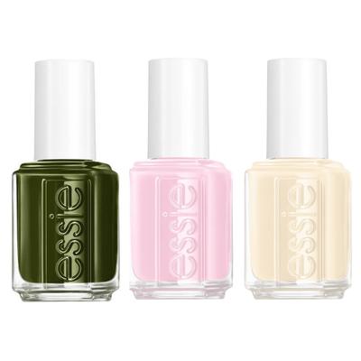 Set of 3 Nail Polishes - 863 Force Of Nature/ 831 Sing Songbird Along/ 835 Stretch Your Wings - 