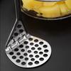 Stainless Steel Potato Masher Manual Fruit Vegetable Pressure Mud Machine Kitchen Children Food Crusher Complementary Gadget