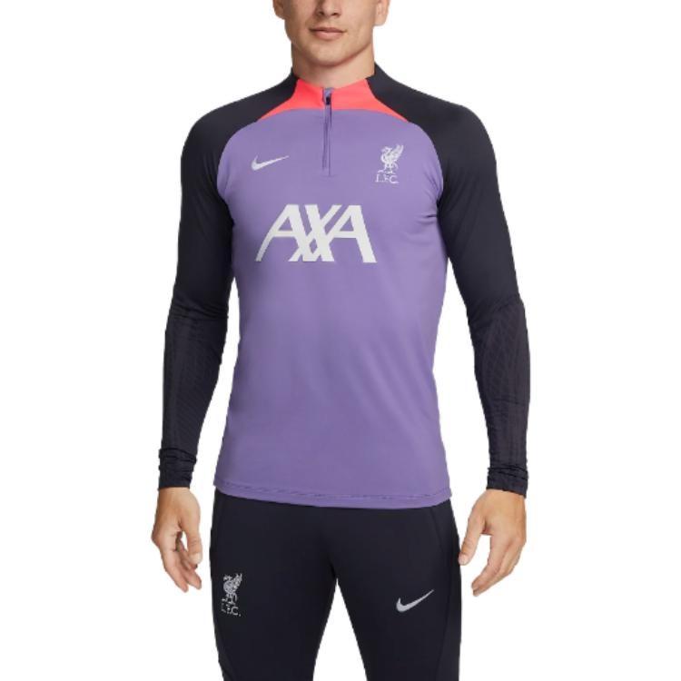 Nike Liverpool Soccer Jerseys Men's Purple Moderate DZ0843-568