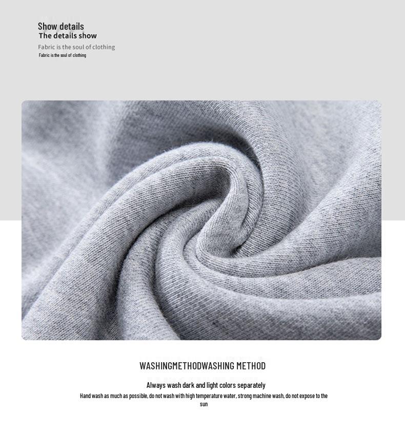 Autumn Winter British Youth Hooded Cardigan: Loose Fit Plus Size with Fashion Print and Hot Stamping