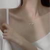925 Sterling Silver Zircon Love Shape Crown Charm Pendants Necklaces For Women Girls Birthday Jewelry Gift Choker Trendy Dz242