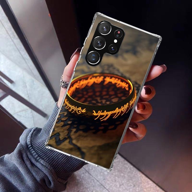 The L-Lord of The R-Rings Phone Case For Samsung Galaxy S23 S24 S25 Edge S26 Ultra S22 + S21 Plus S20 FE Cover Silicone Print Sh