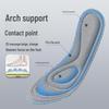 Comfortable, Breathable Sports Insoles: Soft, Deodorizing, Sweat-Absorbing, Massage Arch Support