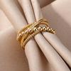Aesthetic Vintage Rings for Women Wedding Prom Accessories Gift