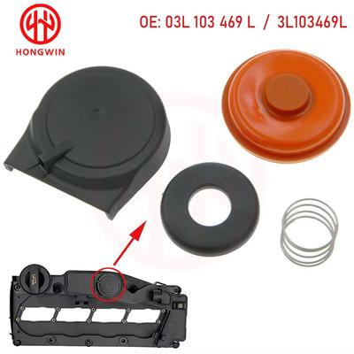 03L103469L Para VW Beetle Eos Golf Jetta Passat 2.0L Kit de Reparación de Tapa de Válvula PCV con Membrana 03L 103 469 A, 03L103469