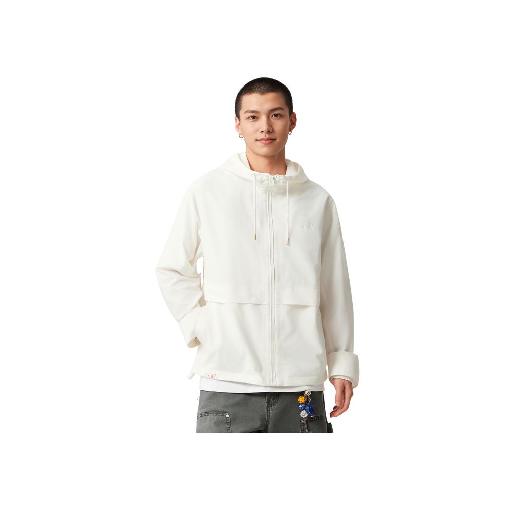 Li Ning X Palace Museum Collaboration China Culture Series Sports Lifestyle UV Resistant Sun Protection Hooded Pattern Jacket Men Jackets AFDV749-1