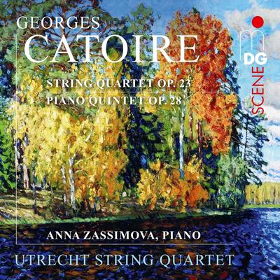CD UTRECHT STRING QUARTET, GEORGES CAT - Streichquartett Op. 23 & Klavierquintett MDG60322862 Nicht Japan Klassisch Gebraucht
