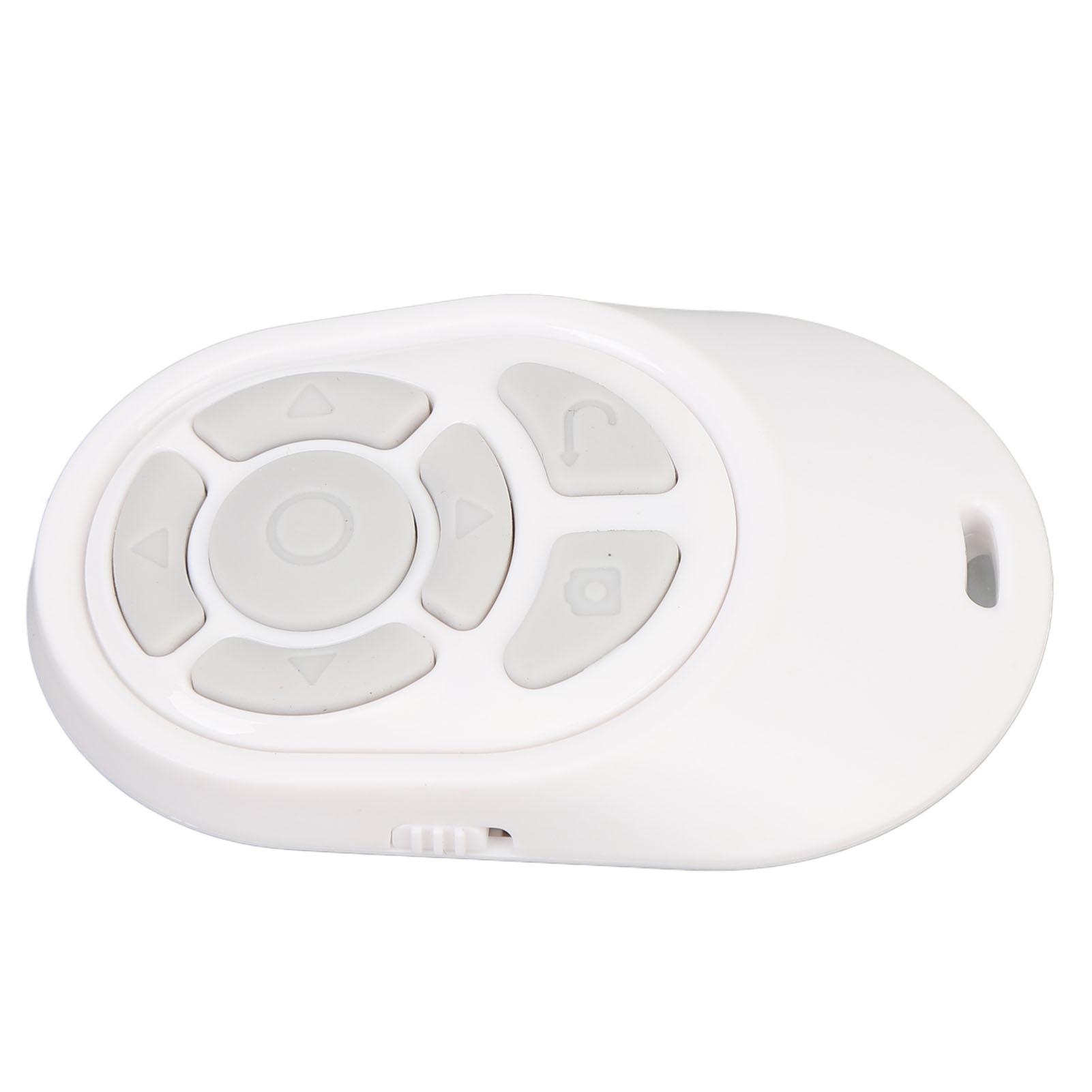 

Пульт дистанционного управления прокруткой кольца для коротких видео смартфона и планшета Page Turner BT5.2 Wireless белый