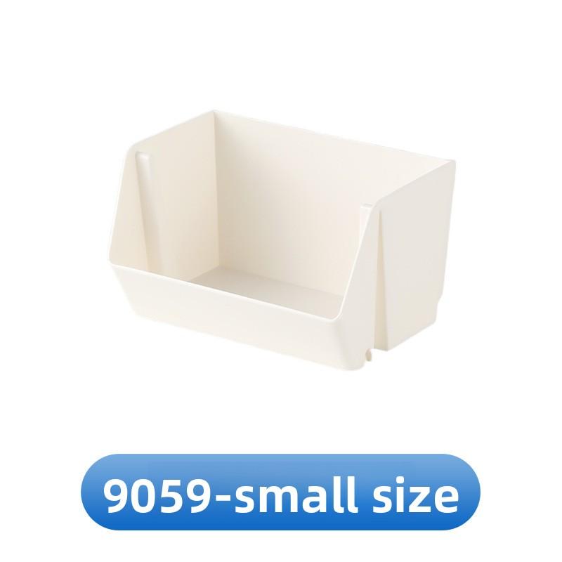 Многоцелевой ящик для хранения двойного назначения без перфорации способный складываться и открываться Small белый 689₽