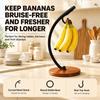 Keeps Bananas Fresh Banana Hanger Iron Banana Hook Rack Banana Holder Stand  for Kitchen Countertop