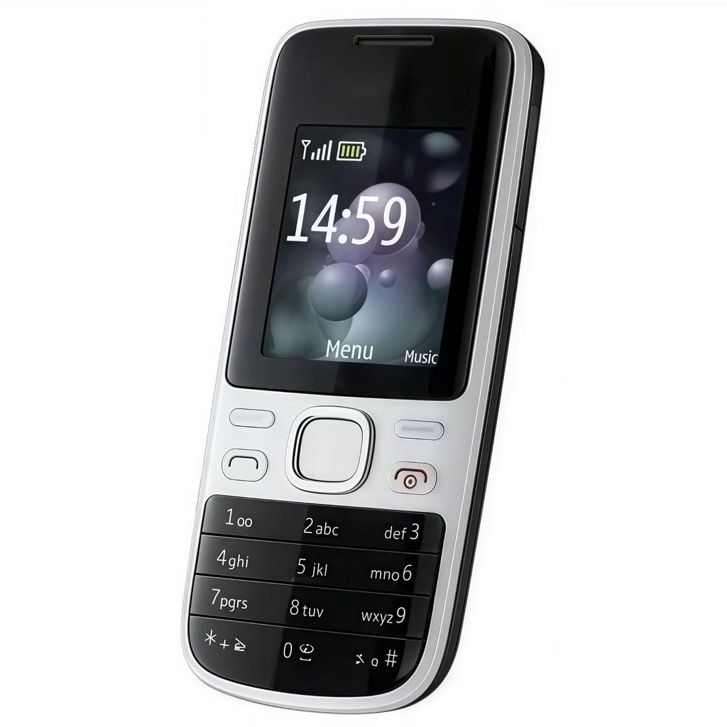 2G GSM Mobile Phone 2690: Non-Smart Candy Bar with Key Functions for Elderly & Students