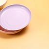 Plastiktablett Koreanischer Cartoon Überglasur Multifunktion Snack Kuchenplatte Spuckknochenschale Kleiner Teller Heimküchenzubehör